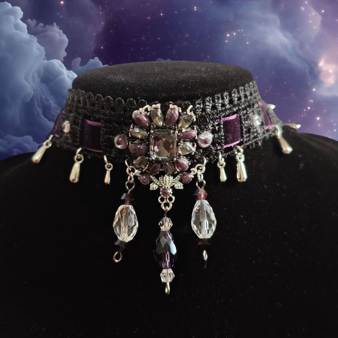 Violet Nebula Choker