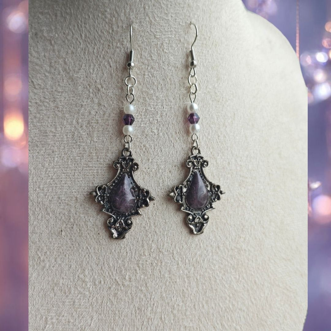 Velvet Eclipse Earrings