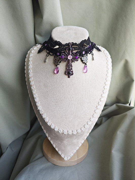 Lavender Nocturne Choker