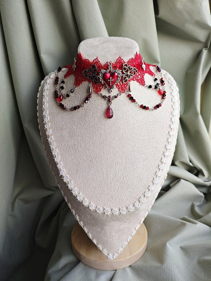 Rosary of Thorns Choker