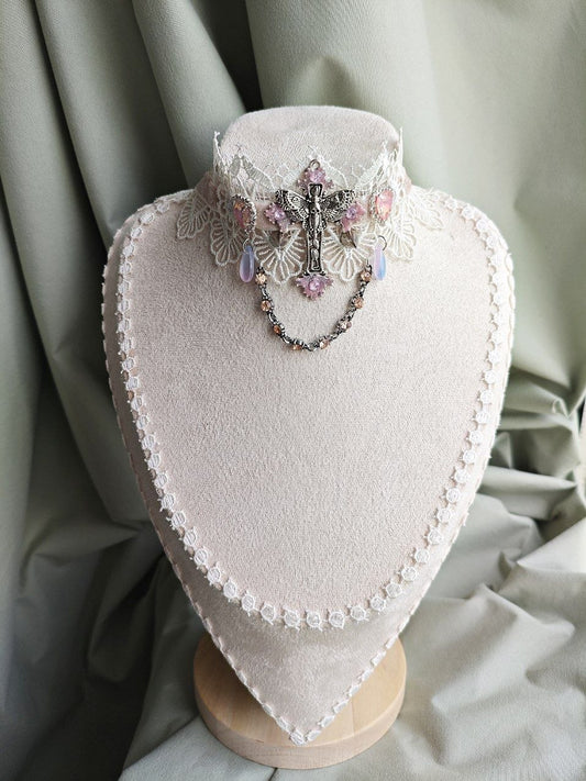 Celestial Rosary Choker