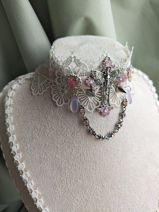 Celestial Rosary Choker